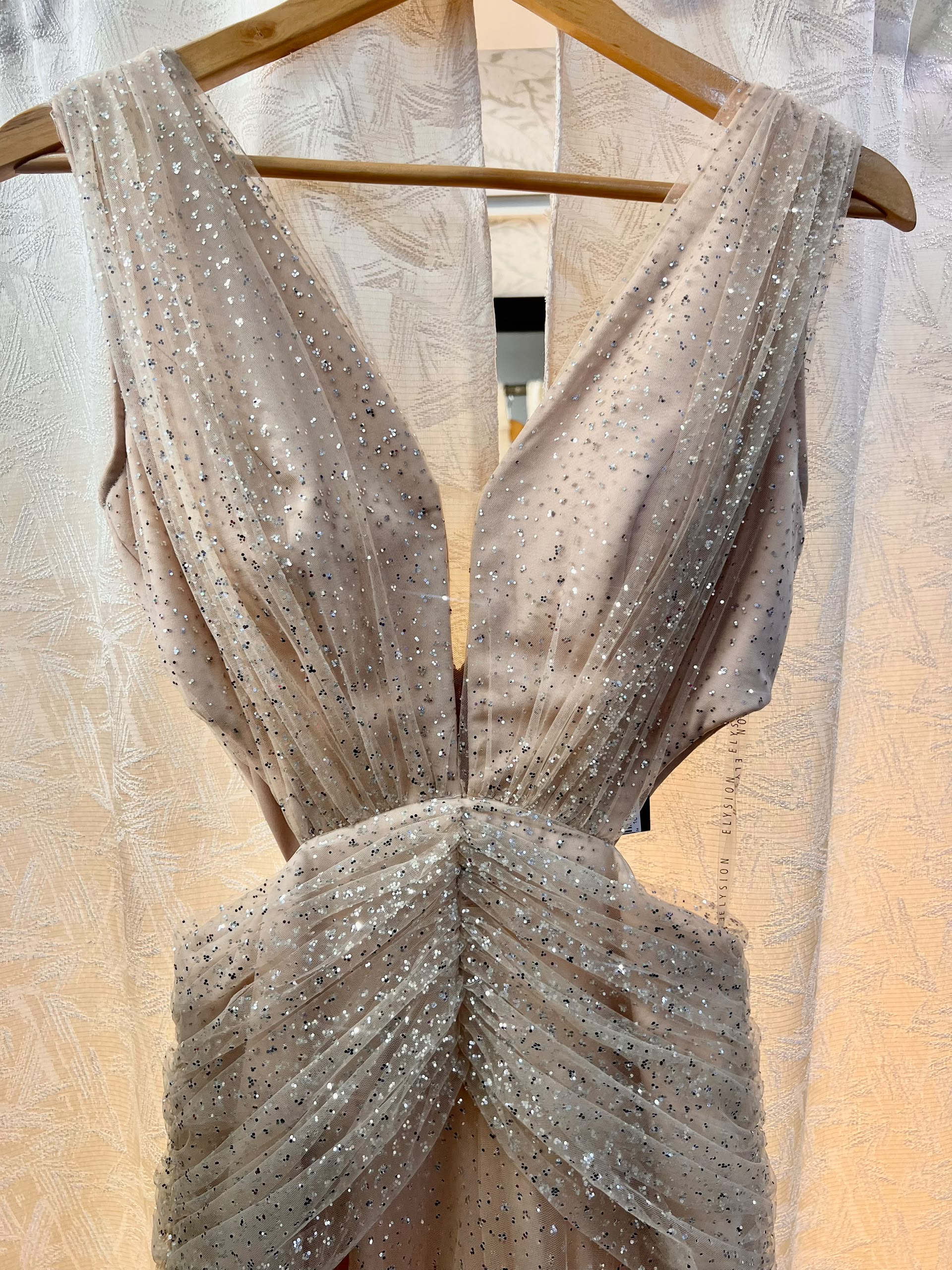Robe longue Iremor - Nude