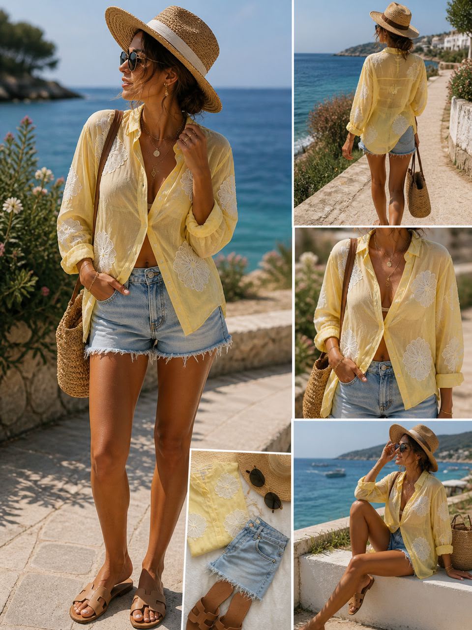 Ensemble - Jaune pastel